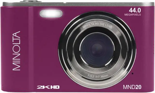 Main image of Minolta MND20-M MINOLTA MND30 44 MP / 2.7K Ultra HD Digital Camera (Magenta)