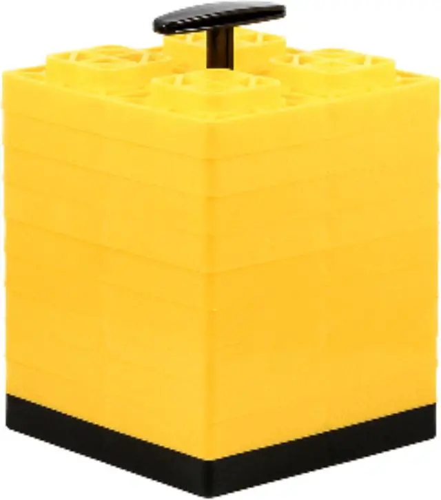 Main image of Camco FasTen Leveling Blocks w/T-Handle - 2x2 - Yellow *10-Pack