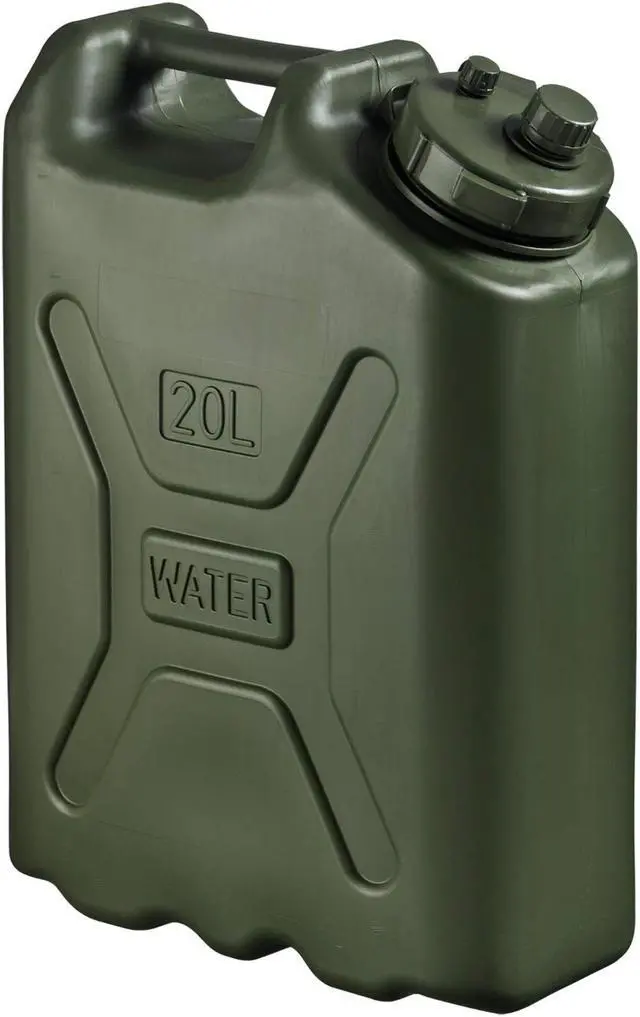 Alt view image 9 of 9 - Scepter BPA Durable 5 Gallon 20 Liter Portable Water Storage Container, Green