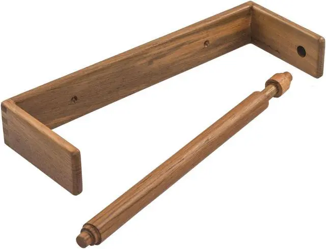 Alt view image 6 of 6 - WHITECAP TEAK WALL-MOUNT PAPER TOWEL HOLDER