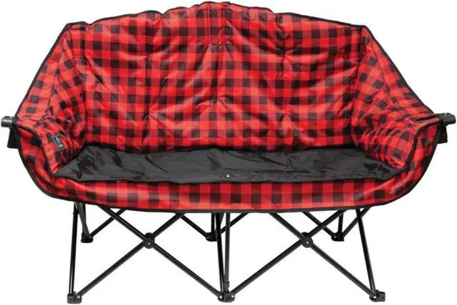 Main image of KUMA KM-BBDC-RB Bear Buddy Double Chair - Red Plaid