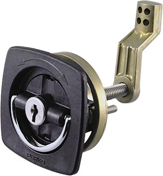 Alt view image 6 of 6 - Perko 0931DP1BLK 2-1/2X2-1/2 BLK FLUSH LATCH