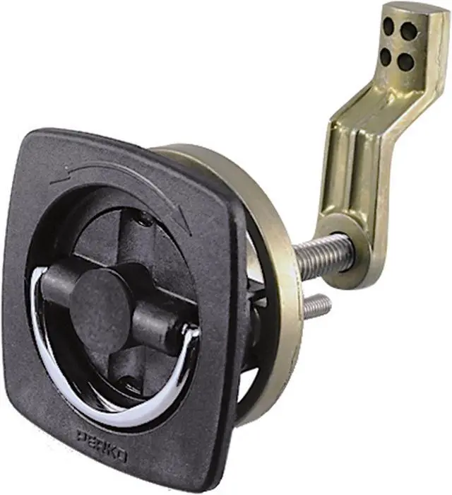 Alt view image 10 of 10 - Perko 0932DP1BLK 2-1/2X2-1/2 BLK FLUSH LATCH