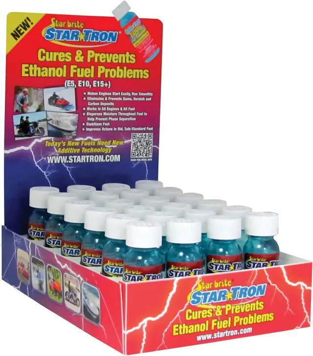 Alt view image 3 of 3 - STAR BRITE Star Tron Enzyme Fuel Treatment SEF Gasoline Formula - 1 oz. Treats 6 Gallons - 1 OZ - 12 Pack (14312)
