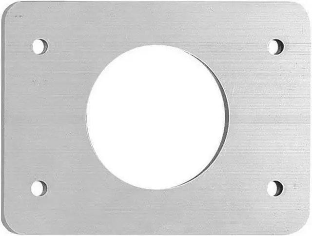 Alt view image 7 of 8 - Taco Backing Plates For Grand Slam Outriggers Anodized Alum - BP-150BSY-320-1