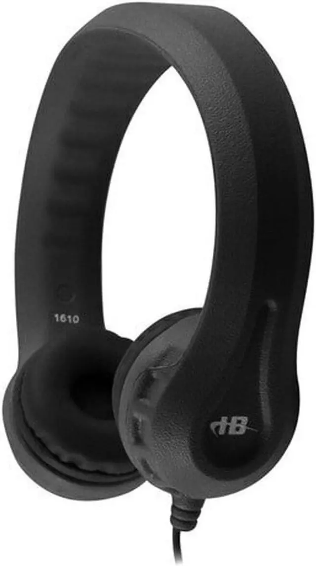 Alt view image 9 of 10 - Hamilton Buhl Flex-Phones Headphones Black (KIDS-BLK)