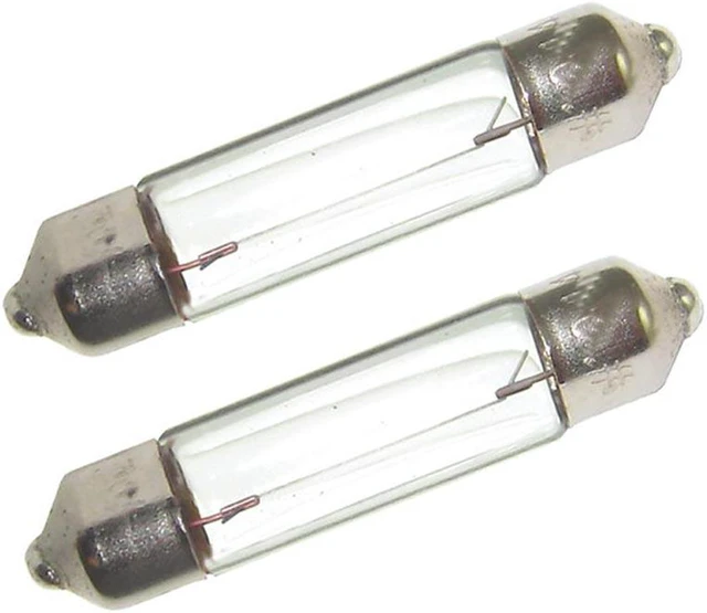 Alt view image 6 of 6 - Perko Double Ended Festoon Bulbs - 24V, 10W, .40A - Pair