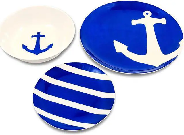 Alt view image 4 of 4 - Camco 12-Piece Dinnerware Set - BPA Free - Serves 4 - 41951