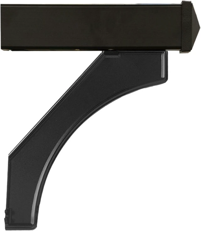 Alt view image 2 of 2 - SalsburyIndustries 4877BLK Replacement Arm Kit For Deluxe Post 1 Mailbox - Black