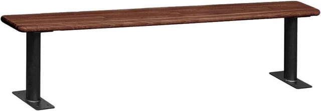 Alt view image 2 of 2 - Salsbury 77784DRK 18 In. H X 48 In. W X 9.50 In. D Wood Locker Bench In Dark