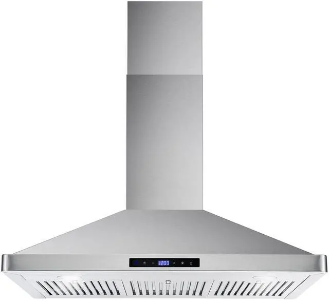 Main image of 36 In. Ducted Range Hood In Stainless Steel With Touch Controls, Led Lighting And Permanent Filters