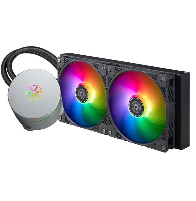 Main image of SilverStone Technology IceMyst 280 All-in-One Liquid Cooler with ARGB Lighting