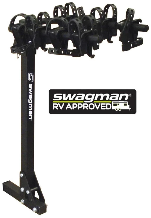 Alt view image 7 of 7 - Swagman Trailhead 4 Non-Folding Bike Rack Hitch Rack (2 inch & 1 1/4 inch Receiver) - 63381