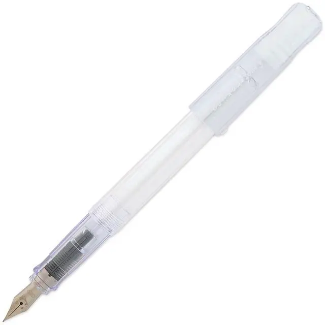 Main image of Pilot Kakuno Fountain Pen, Clear Barrel, Extra Fine Nib, 0.3mm, Pilot Kakuno Fountain Pen Extra Fine