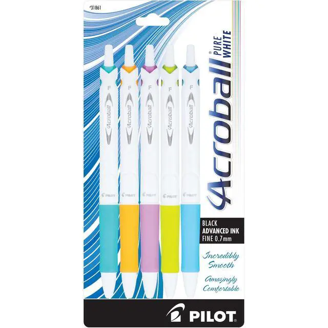 Alt view image 2 of 7 - Pilot Acroball .7mm Retractable Pens