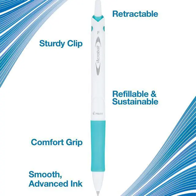 Alt view image 5 of 7 - Pilot Acroball .7mm Retractable Pens
