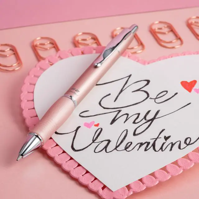 Alt view image 7 of 7 - Pilot G2 Limited Refillable & Retractable Gel Pen, Fine Point, Rose Gold Barrel, 0.7 mm, Black Ink, Single Pen