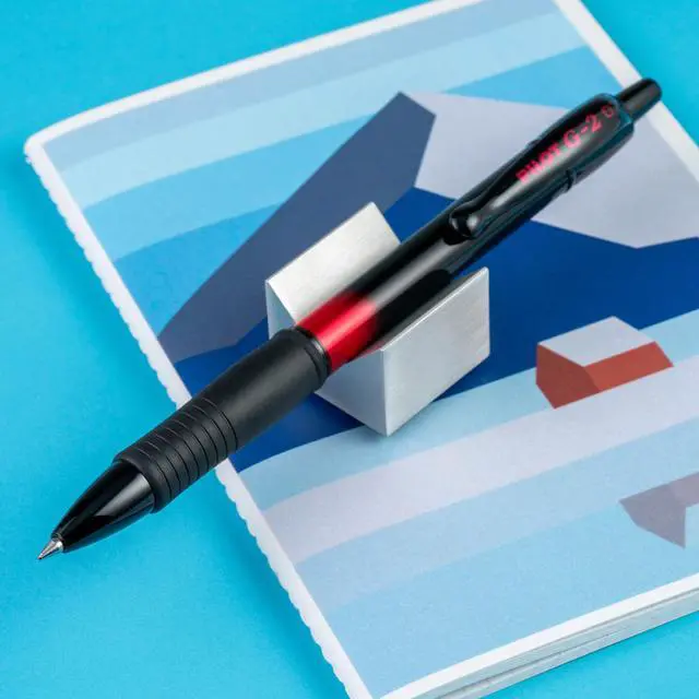 Alt view image 7 of 7 - Pilot, G2 Special Edition Premium Gel Roller Pens, Fine Point 0.7 mm, Black, Blue, Red, Pack of 3