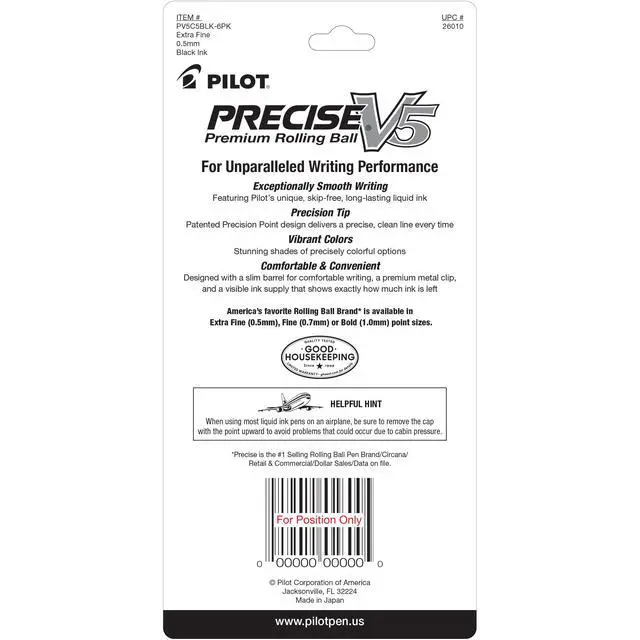 Alt view image 3 of 8 - Pilot Precise-V Nonrefillable Pens