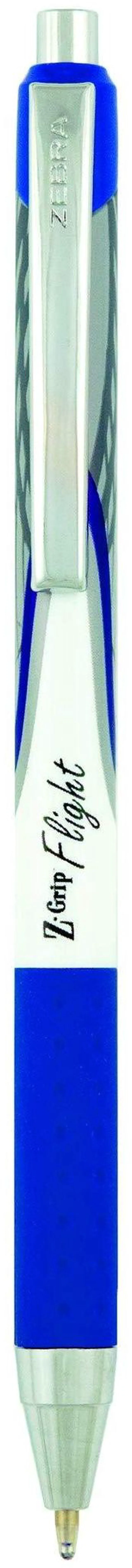 Alt view image 2 of 7 - Z-Grip Flight Retractable Ballpoint Pen, Blue Ink, 1.2mm, 12-Pack Silky Smooth Writing, Low Viscosity Ink, Bold Point Tip, Ideal for School and Teacher Supplies, and Office Supplies (21920)