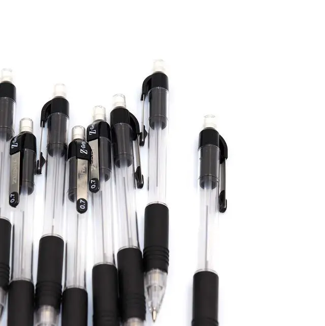 Alt view image 4 of 5 - Zebra Pen Z-Grip Mechanical Pencil, 0.7mm #2 HB, Clear Barrel, 7-Pack