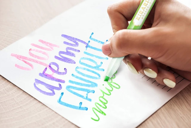 Alt view image 5 of 7 - Highligher Set, MILDLINER, KIRARICH & SARASA Clip, Assorted, 15Pk Includes 5 MILDLINER Highlighters, 5 KIRARICH Glitter Highlighters & 5 SARASA Clip Gel Pens, Ideal for Journaling (76015)