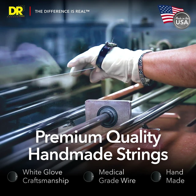 Alt view image 6 of 7 - DR Strings - Black Beauties - Bass Guitar Strings (45-130)