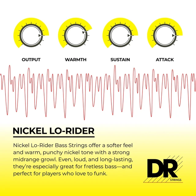 Alt view image 3 of 7 - NICKEL LO-RIDER - Nickel Plated Bass (40-120, 5-String)