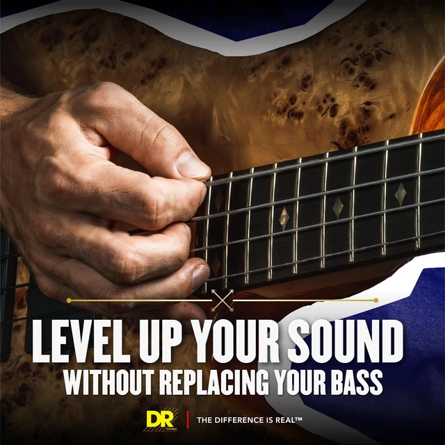 Alt view image 2 of 7 - DR Strings PURE BLUES Bass Guitar Strings (PB6-30)