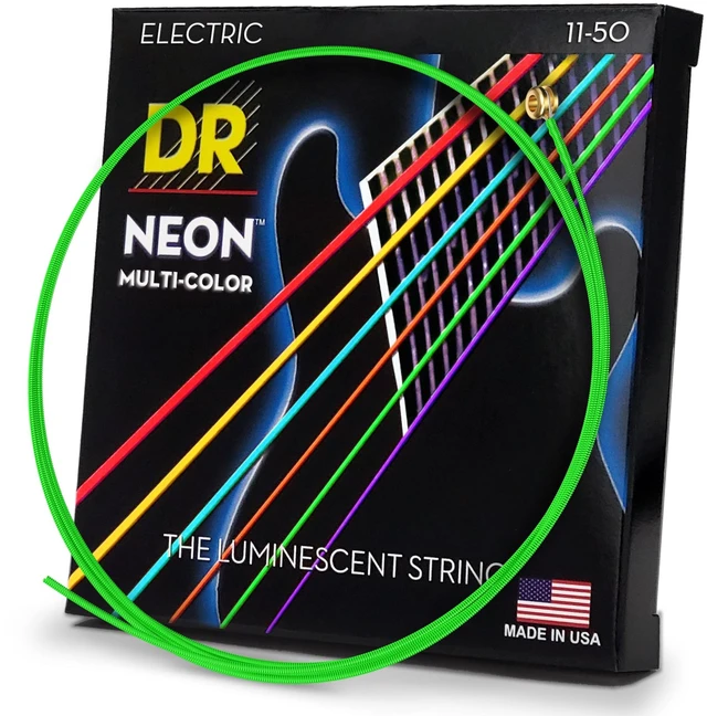 Main image of DR Strings HI-DEF NEON Electric Guitar Strings (NMCE-11)