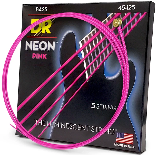Main image of HI-DEF NEON Bass (Pink, 45-125)
