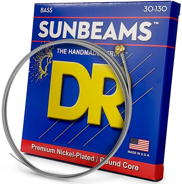 Main image of DR Strings Sunbeam Round Core Bass Medium 6, Strings (NMR6-130)
