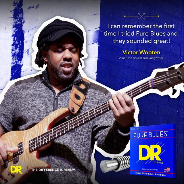 Alt view image 5 of 7 - DR Strings - Pure Blues - Electric Guitar Strings 6-String Set - Medium 10-46 - Pure Nickel - 3 Pack - Electric Guitar Accessories (PHR-10-3PK)