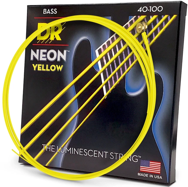 Main image of DR Strings NYB-40 Nickel Coated Bass Guitar Strings, Light