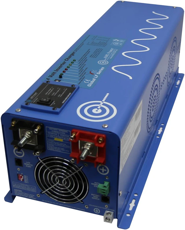 Alt view image 8 of 9 - 6000 WATT PURE SINE INVERTER CHARGER 48Vdc / 240Vac INPUT & 120/240Vac SPLIT PHASE OUTPUT 50 OR 60HZ