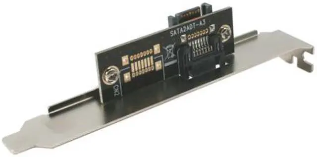 Alt view image 3 of 6 - Syba SD-SATA-EP eSATA to SATA Bracket Port For External Hard Drive -