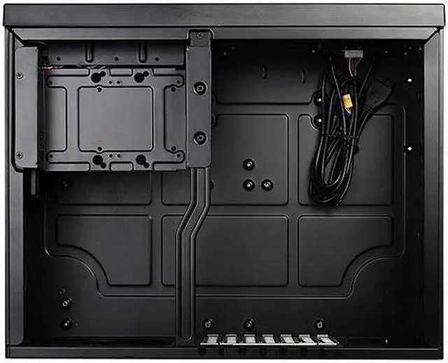 Alt view image 6 of 13 - SilverStone GD09B-C Ideal compact ATX HTPC case with USB Type-C port