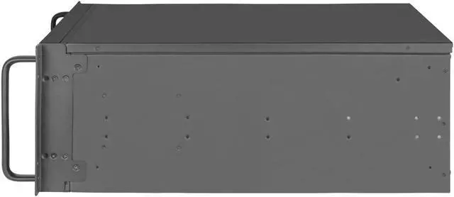 Alt view image 7 of 7 - SilverStone 4U rackmount server chassis with liquid cooling compatibility,RM42-502