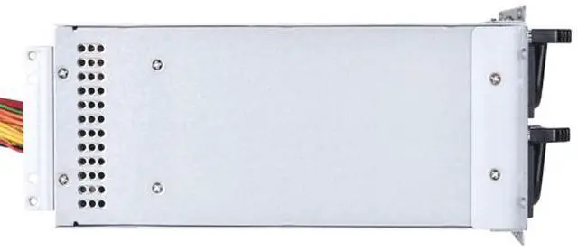 Alt view image 4 of 14 - Silverstone GM800 Silver Cybenetics Silver 800W mini redundant power supply