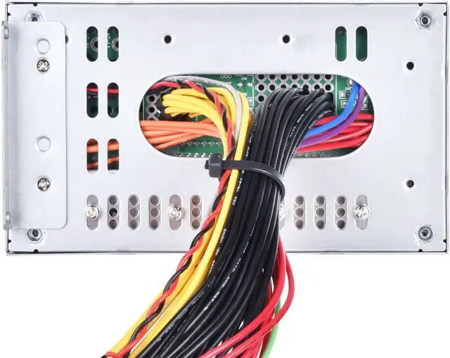 Alt view image 6 of 14 - Silverstone Cybenetics Silver 600W mini redundant power supply GM600 Silver