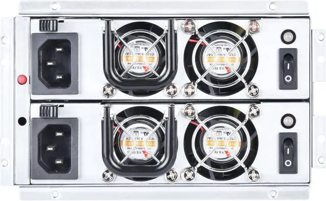 Alt view image 5 of 14 - Silverstone Cybenetics Silver 600W mini redundant power supply GM600 Silver