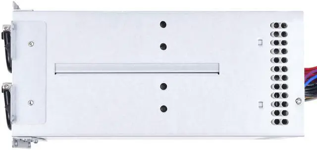 Alt view image 2 of 14 - Silverstone GM800 Silver Cybenetics Silver 800W mini redundant power supply