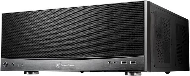 Alt view image 2 of 14 - Silverstone GD11 Ideal compact HTPC case with 240mm radiator support