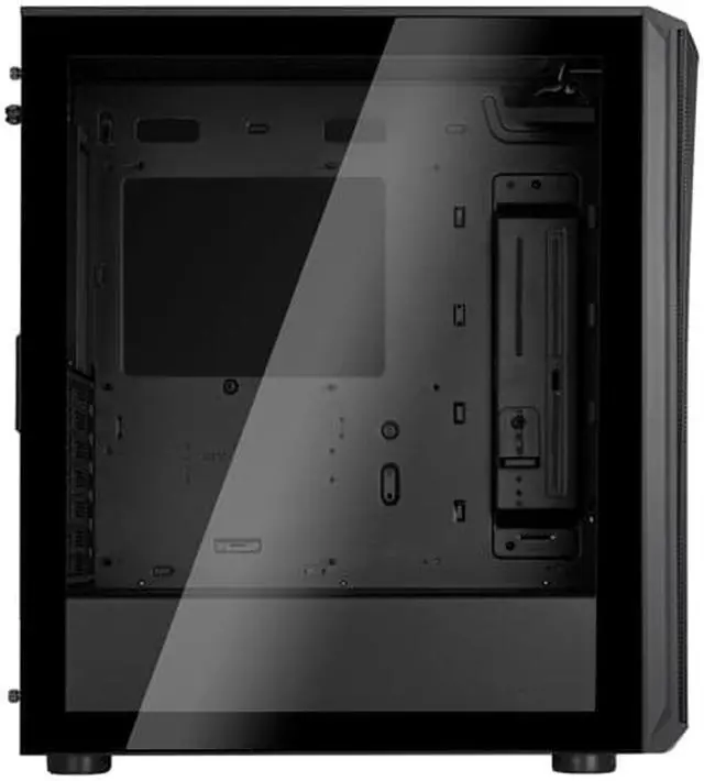 Alt view image 3 of 7 - Silverstone FARA 512Z High airflow ATX mid-tower chassis with dual radiator support and ARGB lighting