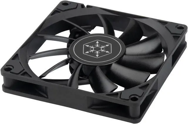 Alt view image 5 of 7 - Silverstone Air Slimmer 90 Enhanced performance 92mm slim fan with PWM