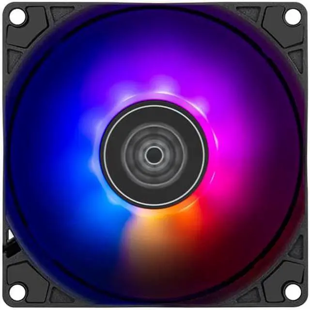 Alt view image 7 of 7 - Silverstone Air Slimmer 90 ARGB Enhanced performance 92mm slim fan with PWM and ARGB lighting effect
