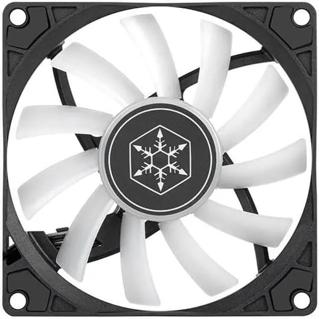 Alt view image 3 of 7 - Silverstone Air Slimmer 90 ARGB Enhanced performance 92mm slim fan with PWM and ARGB lighting effect