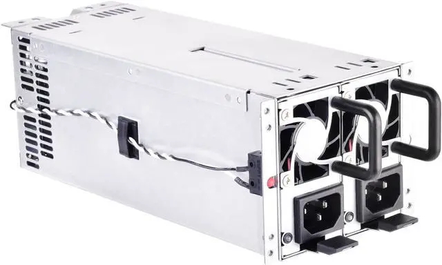 Alt view image 2 of 7 - SilverStone Cybenetics Gold 600W 2U redundant power supply