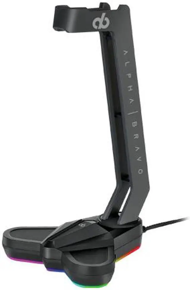 Main image of Veho Alpha Bravo GA-1 Gaming LED Headset Stand - Black