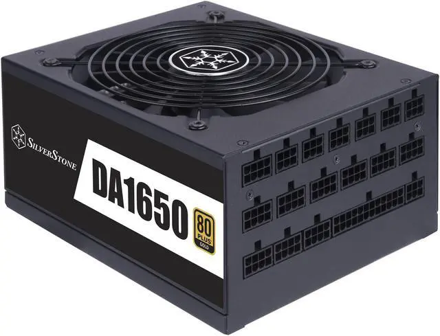 Alt view image 2 of 6 - Silverstone DA1650 Gold 80 PLUS Gold 1650W fully modular ATX power supply